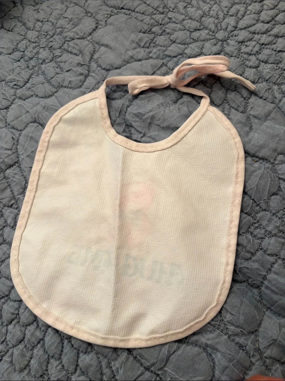 Vintage Gerber baby bib with a nostalgic design